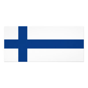 Panfleto Finlandia - bandeira nacional finlandesa
