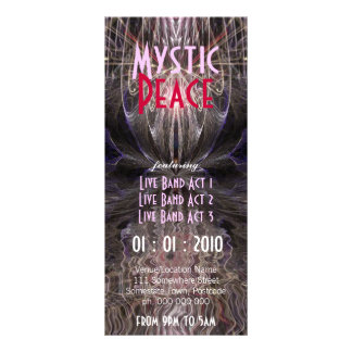 Panfleto Folheto de eventos Mystic Peace #02
