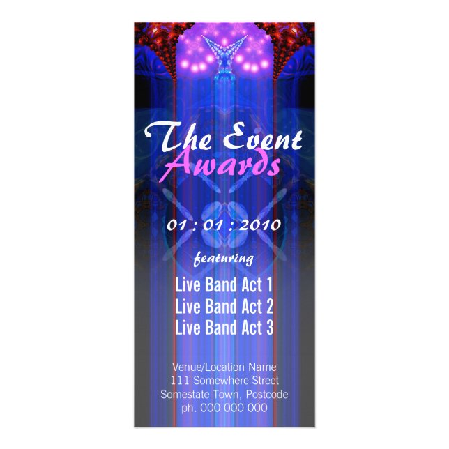 Panfleto Folheto de Prêmios Especiais (Frente)