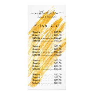 Panfleto Glitter de Onda Elegante Moderno