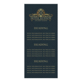 Panfleto Informações ou preço do Hotel Luxury