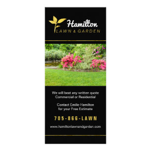 Panfleto Landscaping Price List Flyer