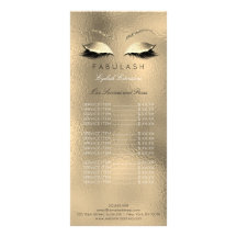 Lista de Preços Beleza Salon Lashes Dourado Makeup
