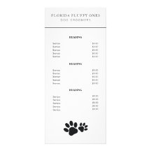 Lista de Preços de Serviços de Higiene Canina Simp