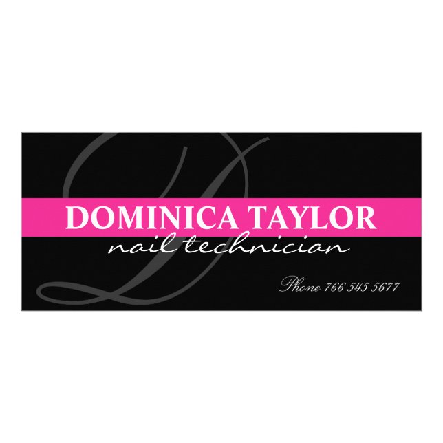 Panfleto Lista de Preços do Técnico-Nail (Frente)