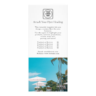 Panfleto Logotipo minimalista moderno   Marketing de empres