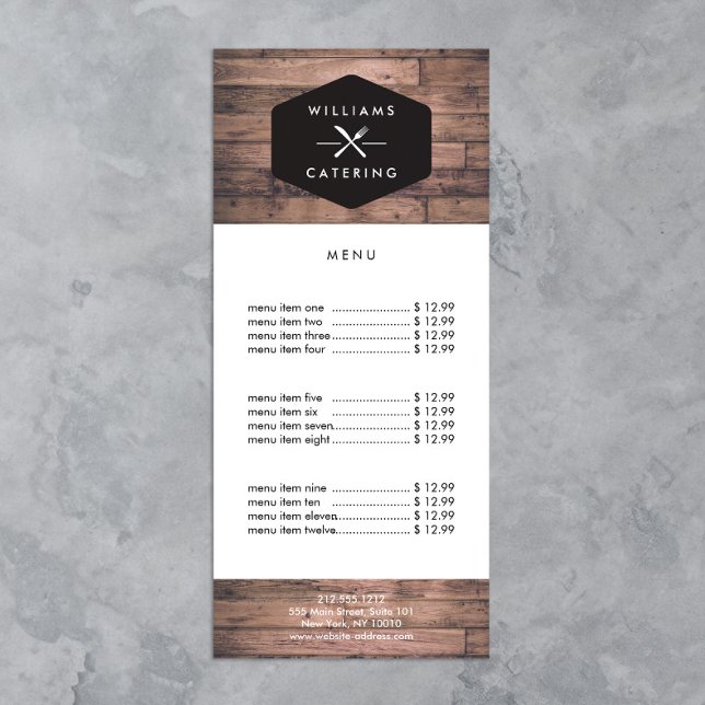 Panfleto Logotipo Russo de Fork Cruzado Knife Mão em Descan (Criador carregado)