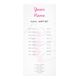 Panfleto Manicuro e técnico do prego