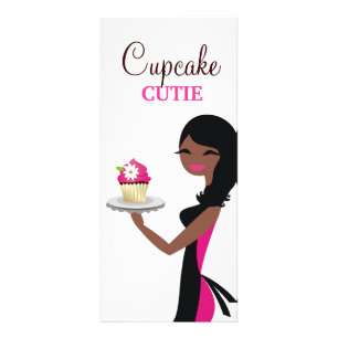 Panfleto Margarida 311 o afro-americano de Cutie do cupcake