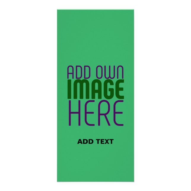 PANFLETO MODERNO EDITABLE EMERALD GREEN IMAGE TEXTO MODELO (Frente)
