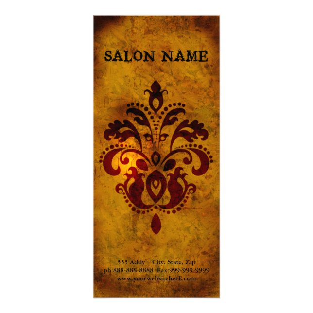 Panfleto Negócio moderno de gama alta elegante (Frente)