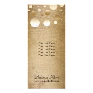 Panfleto O confete Dourado moderno do maquilhador pontilha