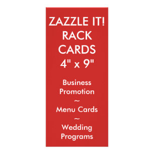 Panfleto O costume personalizou o modelo do vazio do cartã