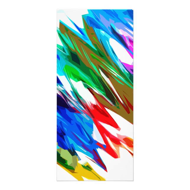 Panfleto Ondas coloridas (Frente)