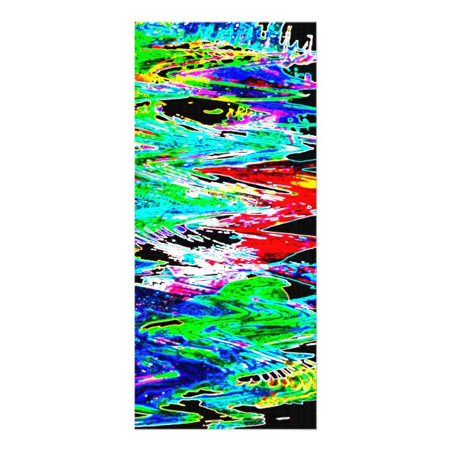 Panfleto Ondas coloridas (Frente)