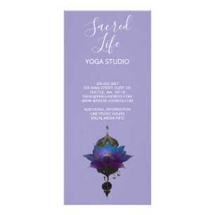 PANFLETO ORÁCULO VIOLETA EMBLEMA MÍSTICO DO LÓTUS