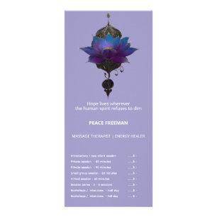 PANFLETO ORÁCULO VIOLETA EMBLEMA MÍSTICO DO LÓTUS