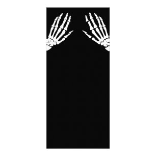 Panfleto Ossos de mão de esqueleto