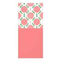padrão com flores rosa