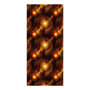 Panfleto Padrão de Arte Abstrata Boho Elegante Moderno Dour