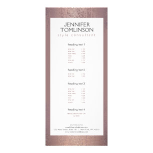 Panfleto Padrão Elegante de Chuva de Confetti Blush