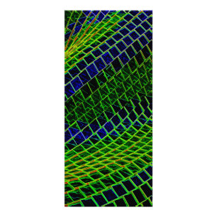 Panfleto Padrão neon