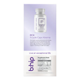 Panfleto PCX Purple Caps Xtreme