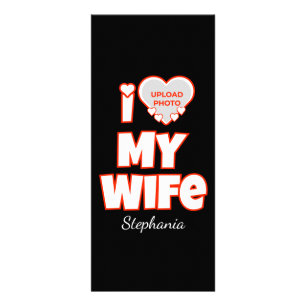 Panfleto Personalizado Amo Minha Esposa - Adicionar Nome e 