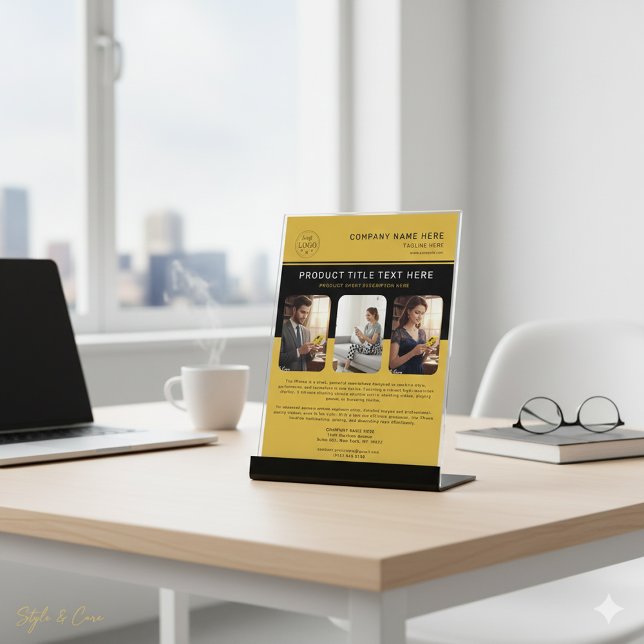 Panfleto Personalizado para Promoções de Produtos  (Custom Flyer for Product Promotions Marketing)