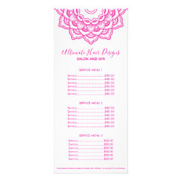 Panfleto Pink Mandala