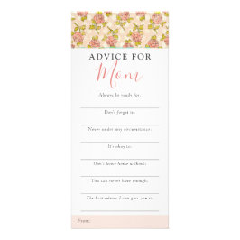 Panfleto Placa de Jogo de Conselhos do Chá de fraldas para