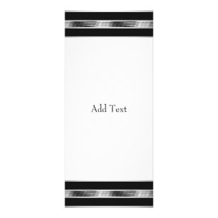 Panfleto Placa de rack Cinza preta do cromo branco