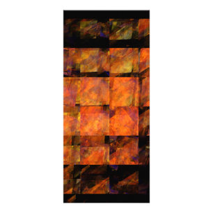 Panfleto Placa de rack de Abstrato de parede