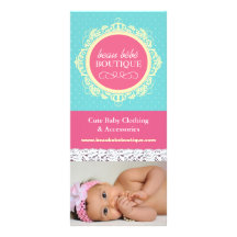 Placa de rack de Boutique Bebê Personalizável e Bo