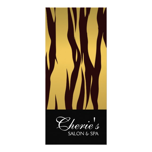 Panfleto Placa de rack de pele Tigre (Frente)