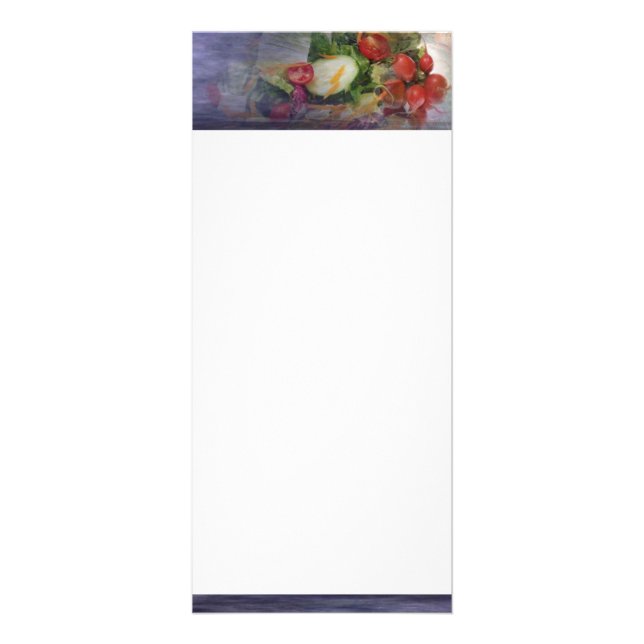 Panfleto Placa de rack de salada (Frente)