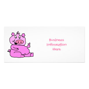 Panfleto Placa de rack de trabalho para calendário Pig 2012