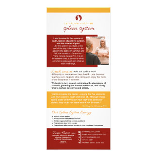 Panfleto Placa de rack de Verão atrasada WPG