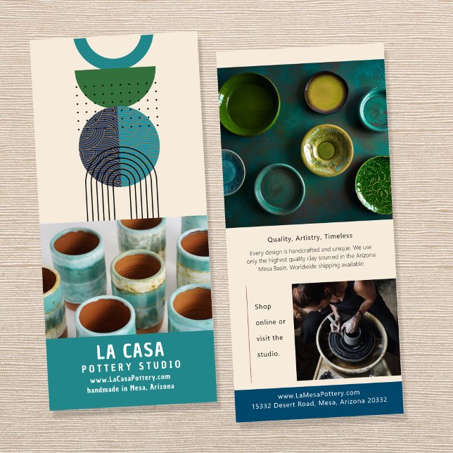 Panfleto Placa de rack para Marketing criativo para escultu (Criador carregado)