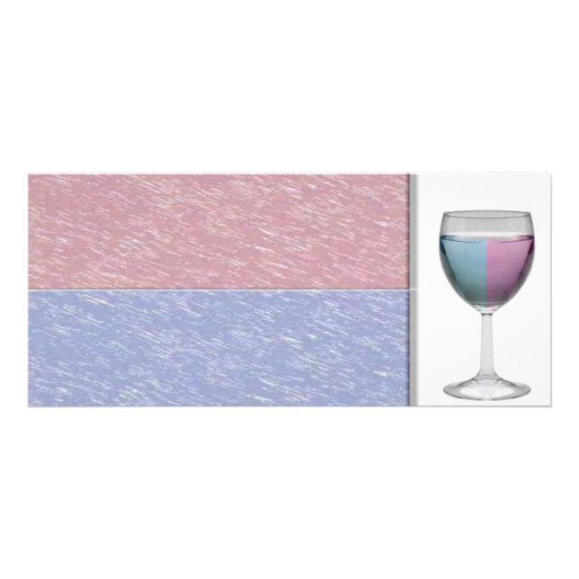 Panfleto Placa de vidro de vinho (Frente)