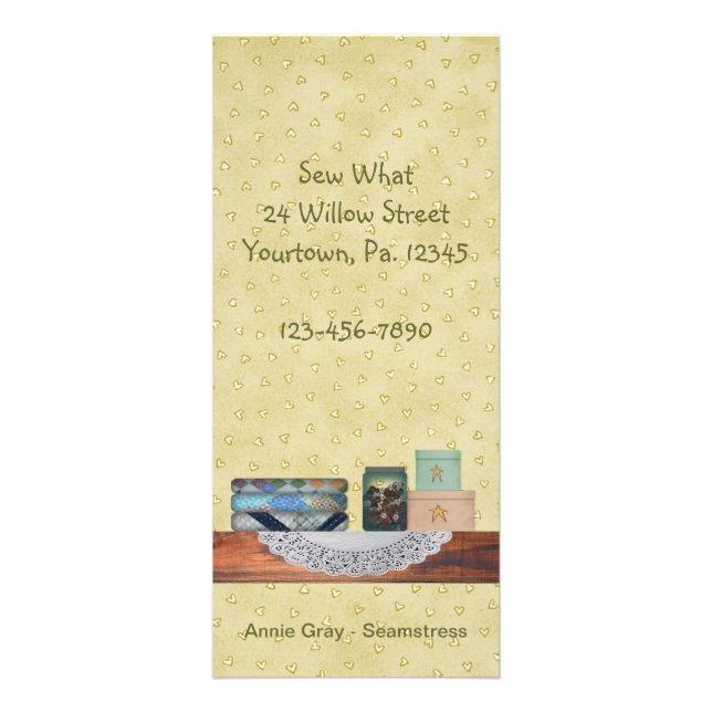 Panfleto Placa para montagem em rack (Frente)