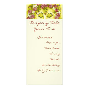 Panfleto Placa Rack Rosa Ninfônica