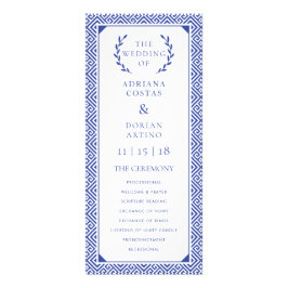 Panfleto Programa Casamento de Elegância Grega