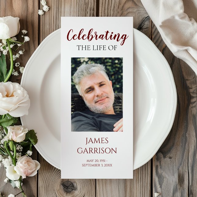 Panfleto Programa Memorial da Vida para a Celebração Vermel (Criador carregado)