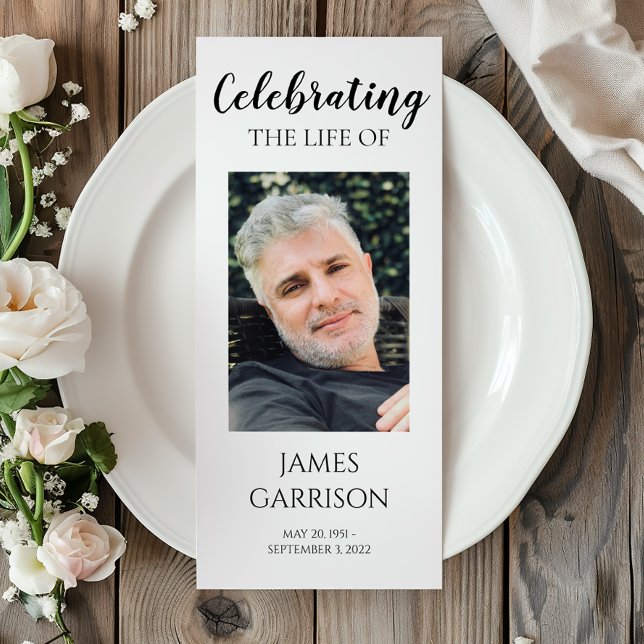 Panfleto Programa Memorial da Vida para Celebração Moderna (Criador carregado)