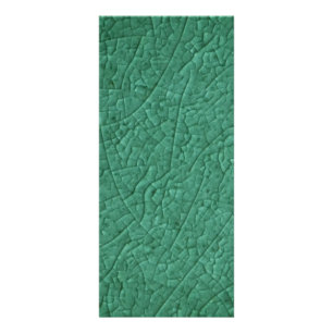 Panfleto Rack Rack Card com fissuras verdes