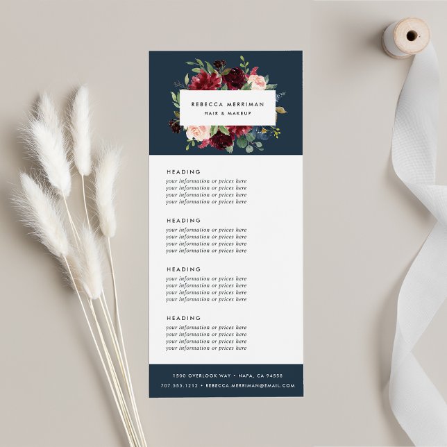 Panfleto Radiant Bloom | Preços ou serviços (Criador carregado)