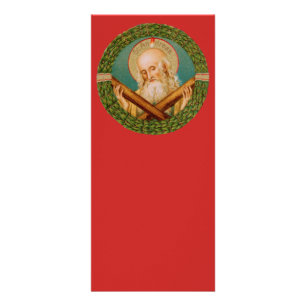 Panfleto Rua. Andrew, o Apostle (JMAS 02) Rack Card 1
