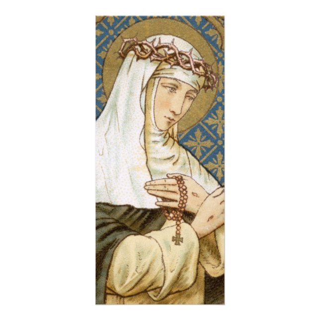 Panfleto Rua. Catherine of Siena (BK 19) Rack Card 3 (Frente)