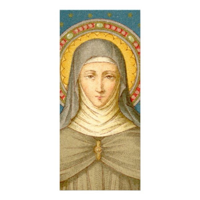 Panfleto Rua. Clare of Assisi (SAU 027) Vazio Rack Card 1 (Frente)